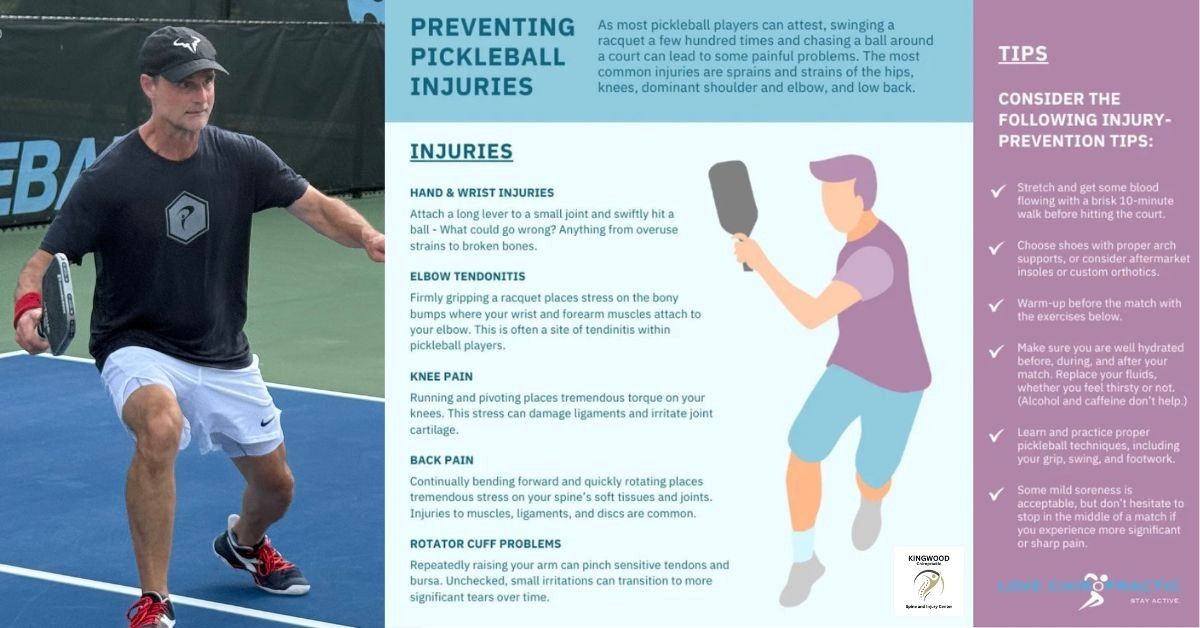 Chiropractic Care for Pickleball Injuries in Kingwood, Texas
